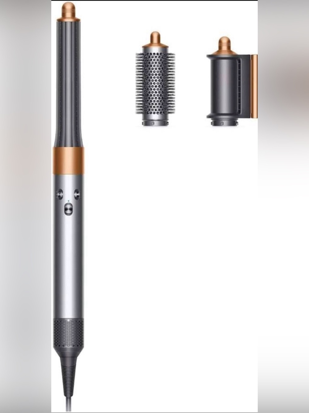 New Dyson air wrap hair curling iron no box